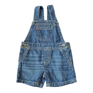 Levi's Denim Short Overall| Denim| Size 12M